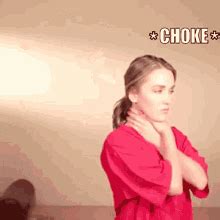 We have every kind of GIFs that it is possible to find on the internet right here. . She chokes on cum gif